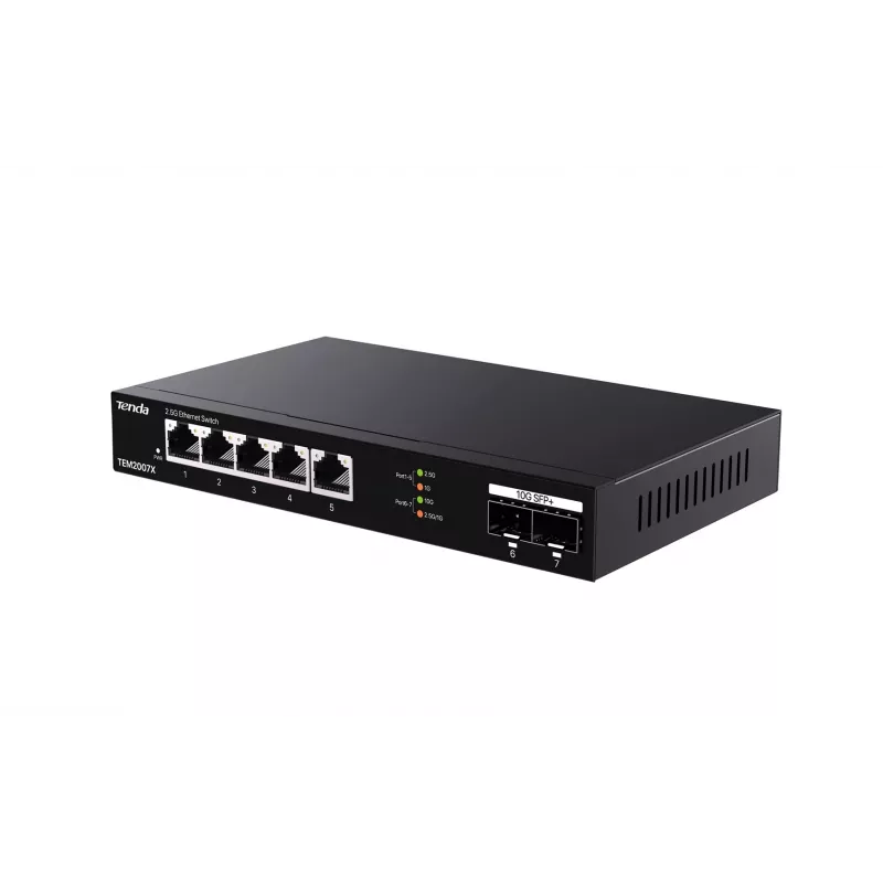 Tenda TEM2007X przełącznik sieciowy 2.5G Ethernet 5 portów