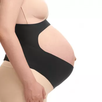 Momcozy ciążowy pas brzuszny, czarny, XL