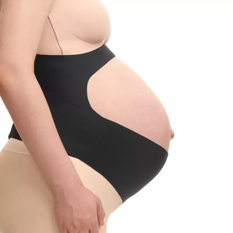 Momcozy ciążowy pas brzuszny, czarny, XL