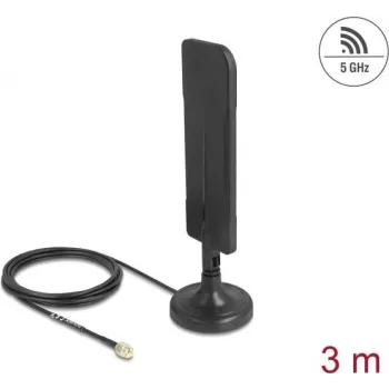 Antena DELOCK 10038 5.8 GHz RP-SMA 3 dBi dookólna