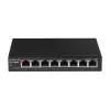 Edimax GS-5008E przełącznik sieciowy Zarządzalny Gigabit Ethernet (10/100/1000) Czarny