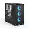 Obudowa PC Fractal Design Pop 2 Air Czarny TG RGB Midi Tower — ATX/Micro‑ATX/Mini‑ITX, 3x120mm przód, 1x120mm tył, zatoki 2,5 cala+3,5 cala