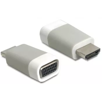 Adapter przejściówka kablowy HDMI-A VGA DeLOCK 65472