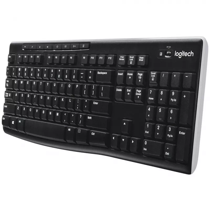Logitech Wireless klawiatura K270 - Klawiatura - Bezprzewodowa