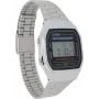 Zegarek cyfrowy CASIO A168WA unisex srebrny — wodoszczelny, wyświetlacz LED