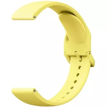 Pasek do zegarka Xiaomi BHR9470GL TPU zamienny, cytrynowy żółty, regulowany 135–205 mm