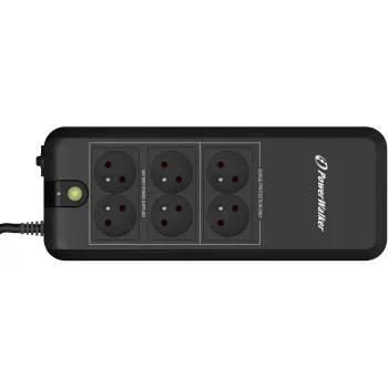 PowerWalker VFD 600 APFC FR Standby (Offline) 0,6 kVA 300 W 6 gniazd AC