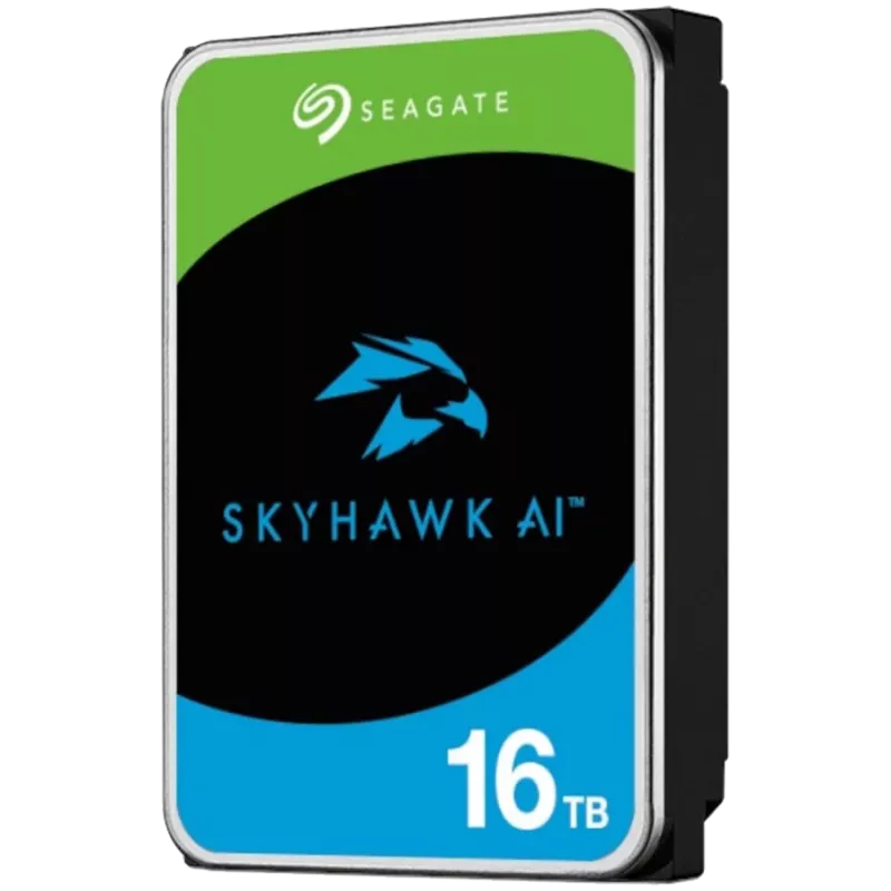 Seagate SkyHawk AI ST16000VE005 dysk twardy wewnętrzny 16 TB 7200 RPM 512 MB 3.5 cala Serial ATA III