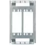 Szafa rozdzielcza Corning VKA2/DIN 52-300-00000 na 2 szyny montażowe, wymiary 200×330×100 mm