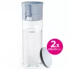 Butelka filtrująca BRITA Vital Pastel niebieski 600 ml z 2 filtrami MicroDisc, wolna od BPA, można myć w zmywarce