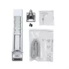 Uchwyt do monitora Ergotron 98-029 68.6 cm (27 cali) Metaliczny Biały Biurkowy