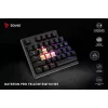 Savio Phenix SAVGK-RED Klawiatura Gaming USB RF Wireless Bluetooth QWERTY