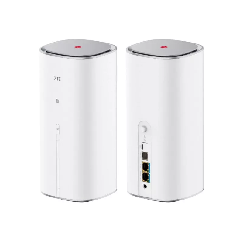 Router ZTE G5 Max Dual Band Wi‑Fi 802.11ac — 5G, Dual SIM, 1x 2.5GbE, USB‑C, 48V, biały