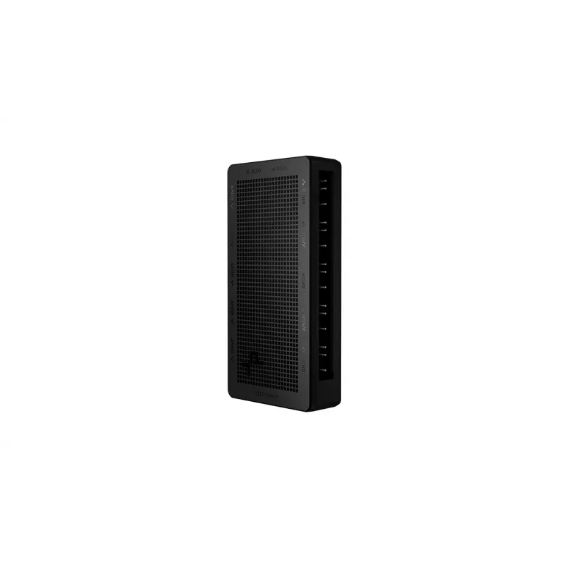 DeepCool RGB Hub SC700 12-portowy adresowalny koncentrator RGB, 12 portów ARGB 3-pin, montaż magnetyczny, czarny, 45×84×15 mm