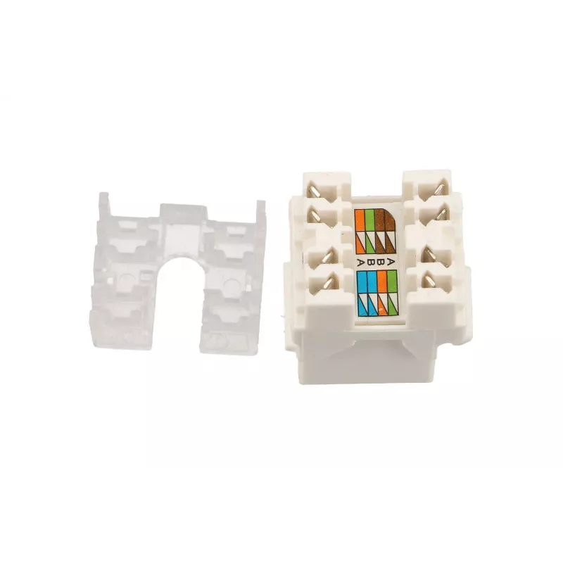 Extralink EX.9540 złącze przewodowe RJ45 Biały Plastik