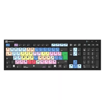 Logickeyboard Avid Media Composer+ LogicLight fr. PC/czarna