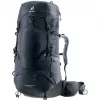 Damski plecak turystyczny Deuter Aircontact Lite 45+10 SL, czarny