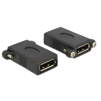 Adapter DisplayPort DeLOCK DisplayPort 1.1 F-F Czarny