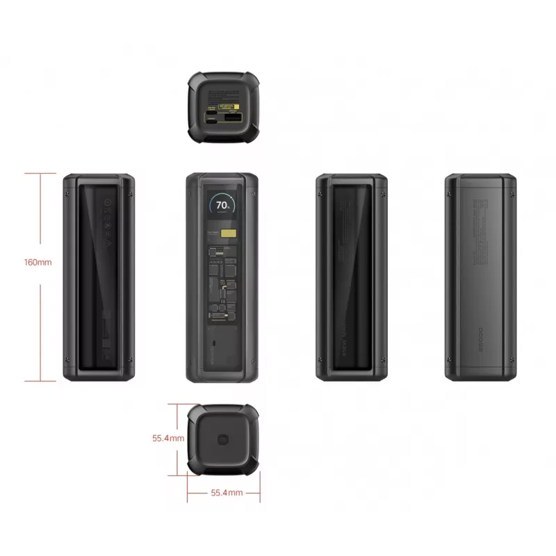 Xiaomi 212W HyperCharge Power Bank 25000mAh GL