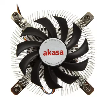 Akasa AK-CC7129BP01 układ chłodzenia komputera Chłodzenie procesora 7,5 cm