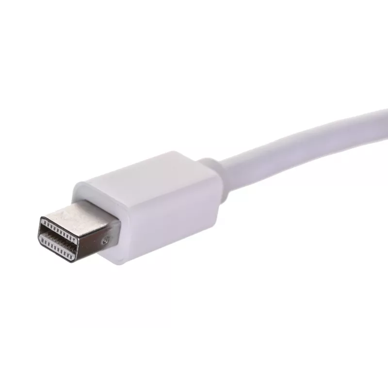 adapter kablowya wideo SAVIO Mini DisplayPort (męski) na HDMI typu A (żeński) 0,2 m, biały