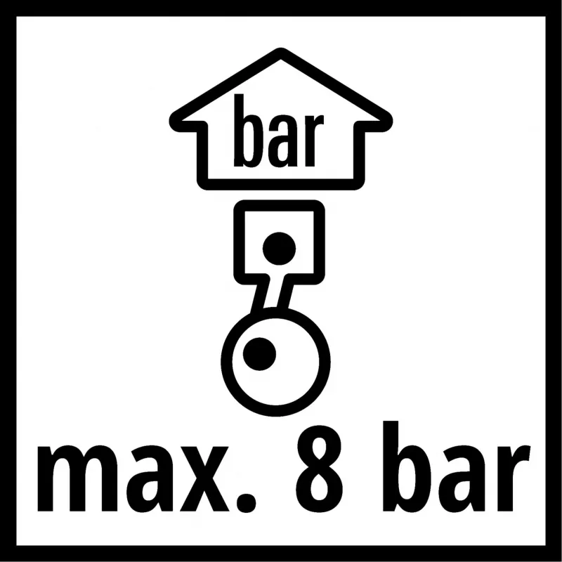 Wąż Einhell 41.394.10 4 m 8 bar Czerwony