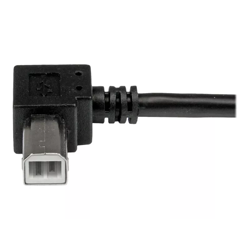 StarTech.com 2m USB 2.0 A na kątowy kabel B - M/M