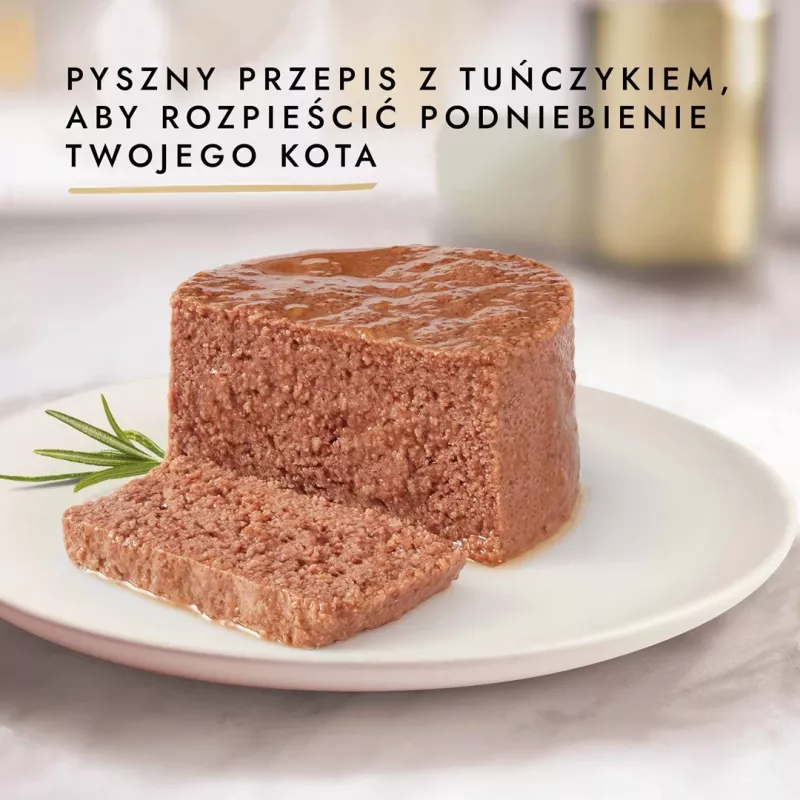 Mokra karma dla kotów Purina GOURMET Gold Adult Tuńczyk puszka 85 g, białko 10,5%, tłuszcz 7%, wilgotność 77,5%