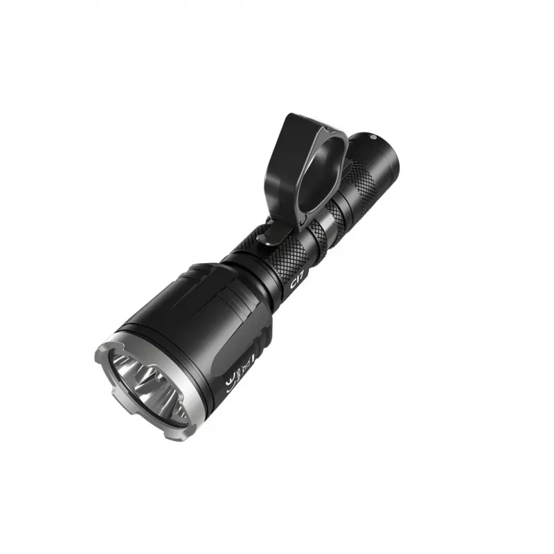 Latarka ręczna Nitecore CI7 — 4 diody LED, 2500 lumenów, 130 h czasu pracy, 148,2 mm, 158 g, czarna