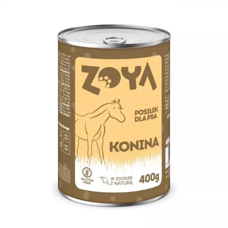 ZOYA Koń - mokra karma dla psa - 400g