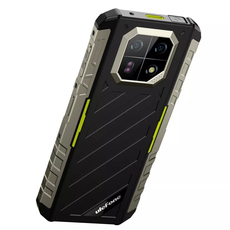 Wytrzymały smartfon UleFone Armor 22 4G, 9 GB RAM, 128 GB pamięci, IP69K, zielony