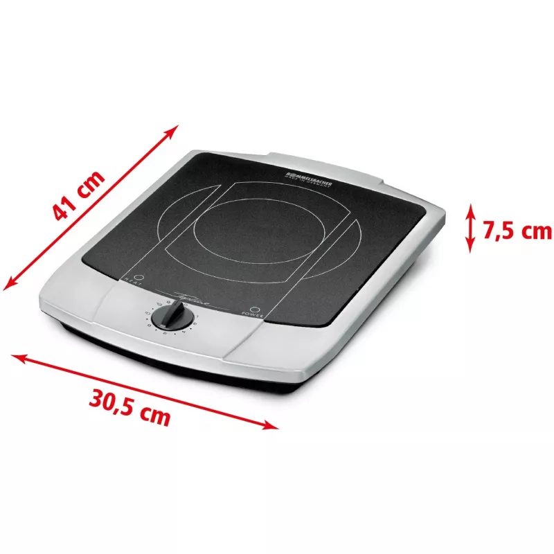 Płyta grzewcza szklano-ceramiczna CT 2200/E stal nierdzewna/czarny