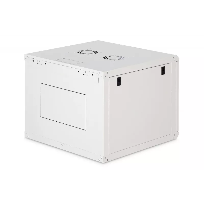 Szafka rackowa naścienna 19 cali DIGITUS Dynamic-N DN-37106 — 9U, 600x600 mm, IP20, zamek na klucz