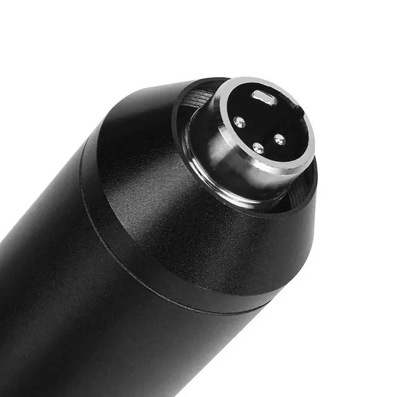 Przewodowy mikrofon PC MEDIA-TECH MT397K z wejściem XLR, statywem biurkowym, kablem 2,4 m, pasmem 20–20000 Hz, czułością -32 dB