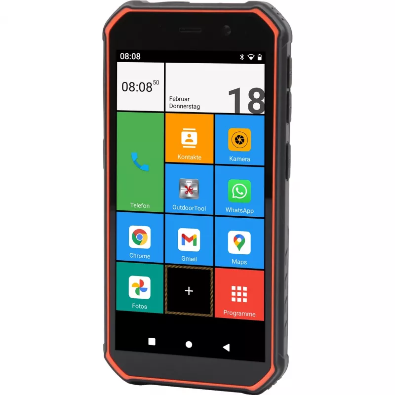 Smartfon Olympia TREK 5,5 cala 3 GB 32 GB Czarny Pomarańczowy