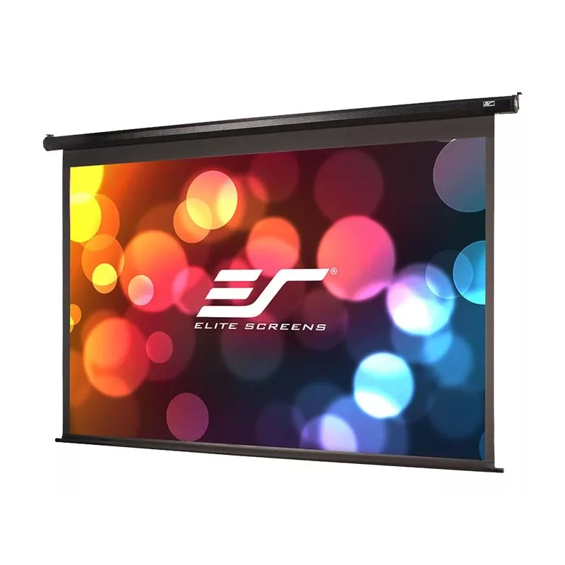 WYPRZEDAŻ. Ekran Elite Screens Electric125H Spectrum 125'' 16:9 / Przekątna 312,5 cm, S 276,5 cm x W 155,7 cm / Czarna obudowa / Ekran elektryczny / Montaż ścienny i sufitowy / 1