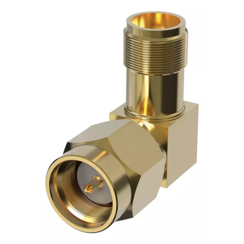 Adapator złącza wtyku kabla Axis 02470-021 złoty