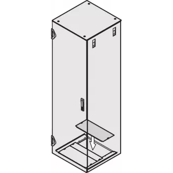 SCHROFF Abdeckblech for Bodenblech, mehrteilig - ABDECKBLECH F.BB 600 VSTAR (23130076)