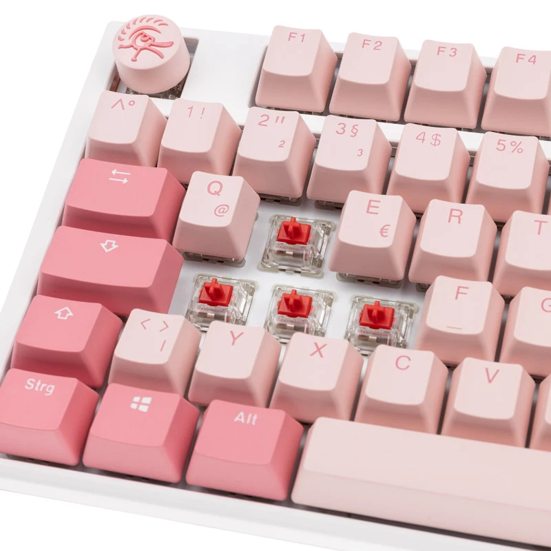 Ducky One 3 TKL klawiatura Gaming USB QWERTZ German Pink