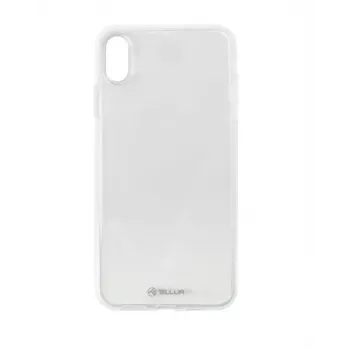 Ochronne etui silikonowe Tellur do iPhone XS — przezroczyste