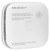 Czujnik dymu z baterią Tuya WiFi LED