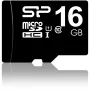 Karta pamięci MicroSDHC Silicon Power 16 GB Class 10 UHS-I U1 40 MB/s, wodoodporna, czarna