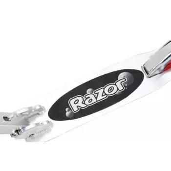 Kick scooter Razor A5 Lux — aluminiowa, 20 cm koła poliuretanowe, składana, regulowana wysokość kierownicy, maks. obciążenie 100 kg, czarna