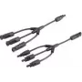 shiverpeaks ®-PV4 T-Adapter Cable Set, 3/1, 4mm², czarny/czarny, 30cm (BS02-21033)