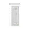 Obudowa PC Montech X5M (W) Micro Tower, biała — Micro-ATX/Mini-ITX, obsługa zasilacza ATX, 3x120 mm przód, 1x120 mm tył, 2 zatoki 3,5 cala, 4 zatoki 2,5 cala