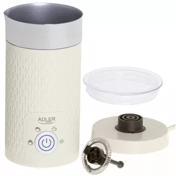 Adler | Spieniacz do mleka | AD 4495 | 500 W | Spieniacz do mleka | Kremowy