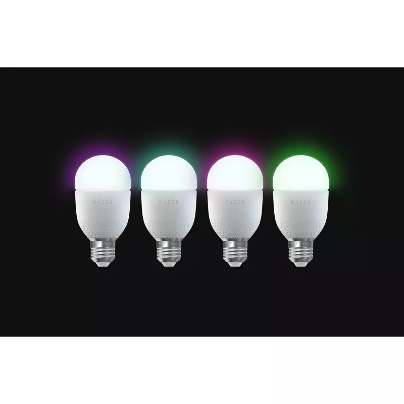 Razer Aether Smart-Gluehbirne E27 - RGB-LED-Gluehbirne do inteligentnego domu (RZ43-04250200-R3GC)