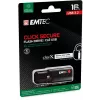 Pamięć flash USB Emtec B120 Click Secure 16 GB USB Type-A 3.2 Gen 2 Czarny