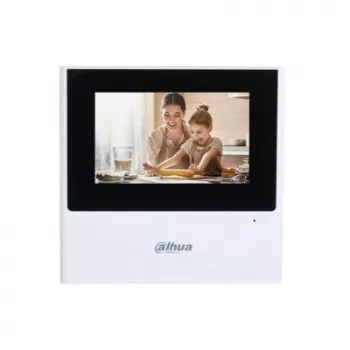 Dahua Technology VTH2611L-WP system wideodomofonowy 10,9 cm (4,3 cala) Czarny, Biały
