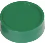 Magnes okrągły Ø3,4cm Zielony 10szt. (61733-55)